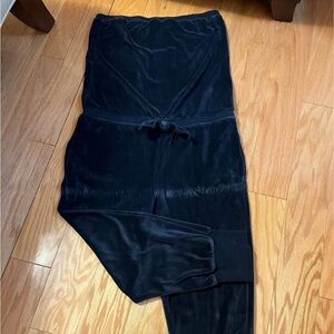MARC JACOBS DESIGNER VELOUR ALL IN ONE JUMPSUIT - Blue XL